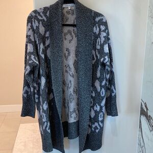 Anthropologie Cupcakes and Cashmere Long Sweater Jacket